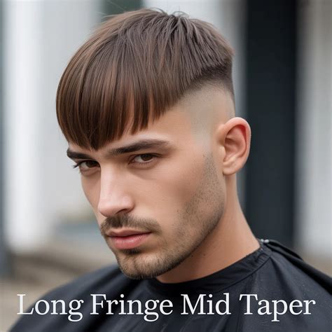 Mid Taper Textured Fringe - The Modern Haircut Every Guy Wants