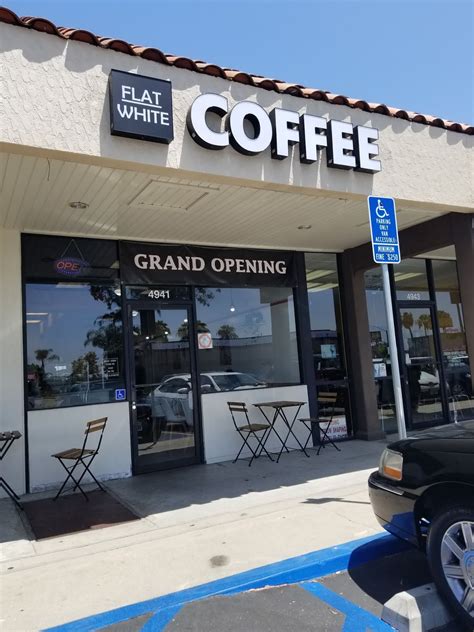 Award Winning Coffee and Famous Latte Artist @ Flat White Coffee in Cypress