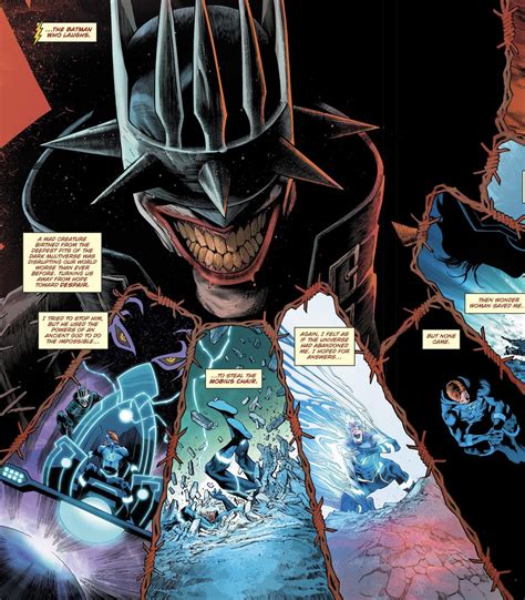 So in dark night death metal speed metal they recap Batman who laughs ...