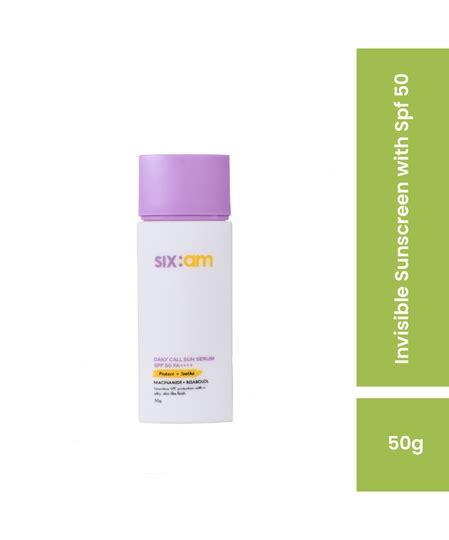 Daily Call Sun Serum SPF 50 PA++++ with Niacinamide & Bisabolol ...
