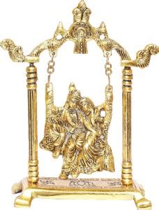 Dev Samagri Radha krishna Idol Swing on Jhula Decorative Showpiece - 19 ...