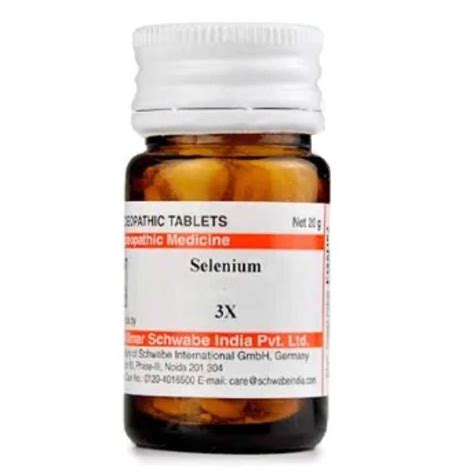 Buy Dr.Willmar Schwabe Selenium 3X Tablets, 20 gm | 19 Minutes Delivery | Apollo Pharmacy
