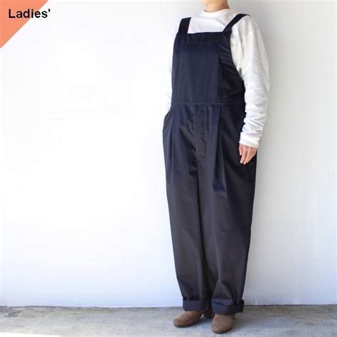 HAVERSACK コットンサテンサロペット 652300 （Navy） | C.COUNTLY ONLINE STORE｜メンズ・レディス ...
