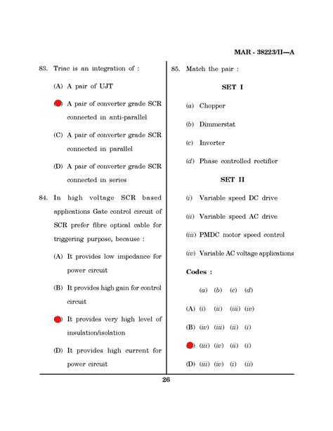 2023 Electronic Science MH SET paper 2