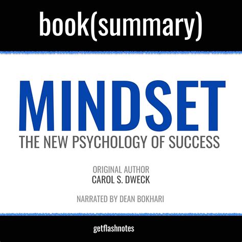 Mindset by Carol S. Dweck - Book Summary: The New Psychology of Success ...
