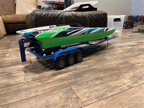 RC BOAT TRAILER FOR TRAXXAS M41 JC TRAILERS (with suspension) | eBay