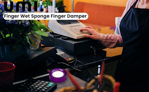 Amazon Brand – Umi Finger Wet Sponge Finger Damper 2.7 Inch Diameter ...