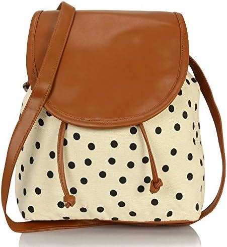 KLEIO Quilted Crossbody Sling Bag (Beige) for Women | Spacious Bag for ...