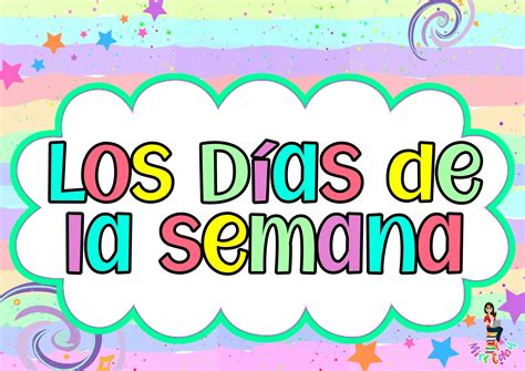 Días de la semana para imprimir gratis | Enseñanza de las letras ...