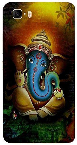 V K Art Gallery Stylish Light weight pattern Ganesha Printed Back Cover ...