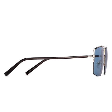 Shop online for Silver Grey Half Rim Rectangle Square Vincent Chase The ...