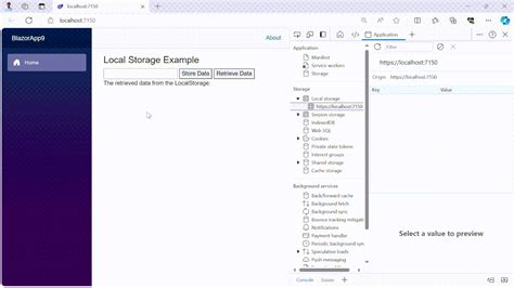 Local Storage Blazor 的图像结果