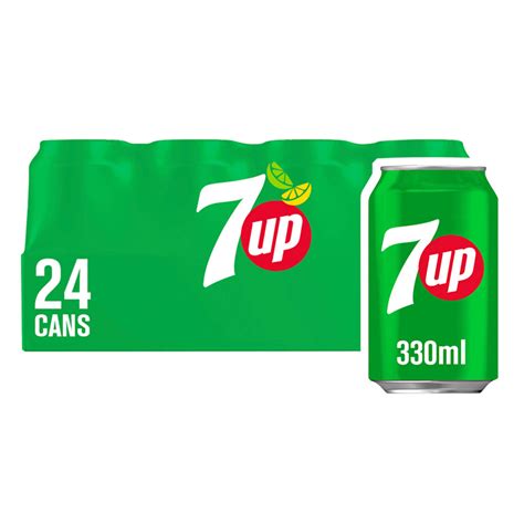 7UP Lemon & Lime Cans 24 x 330ml | Multipacks | Iceland Foods