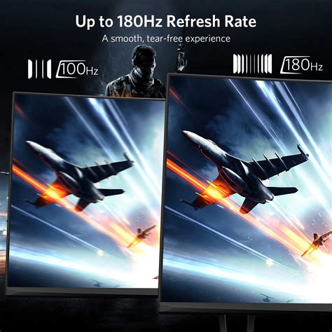 Buy Fiodio 35” 180Hz Ultrawide QHD 3440 x 1440P Curved Gaming Monitor ...