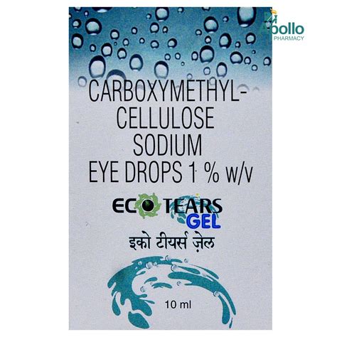 Eco Tears 1% Gel Eye Drops | Uses, Side Effects, Price | Apollo Pharmacy