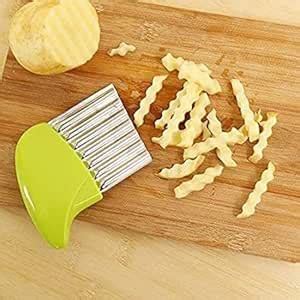 Buy MODINITY Potato Knife Cutter, Vegetable Slicer Cutting Knife, Wave ...