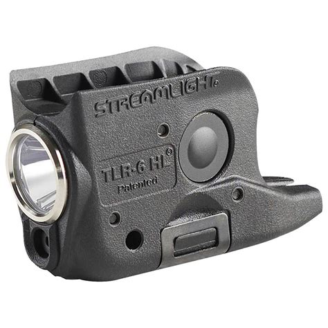 Streamlight TLR-6 HL G Glock 42, 43, 43X (Non-Railed), 48 Weapon Light ...