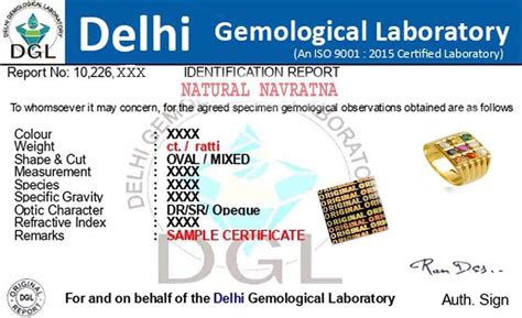 PTM Natural Navaratna (9 stones) Gemstone for Male and Female ...