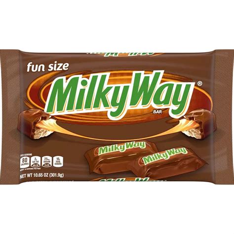 Milky Way Fun Size Milk Chocolate Candy Bars - India | Ubuy