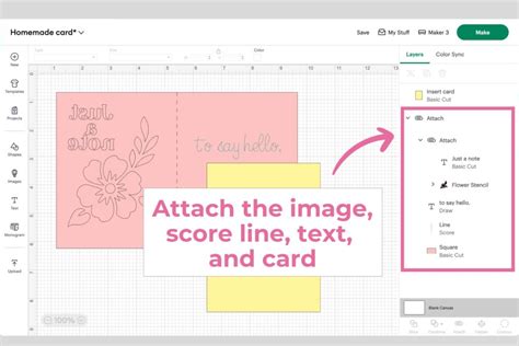 Image result for Using Cricut Simple Card