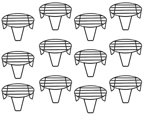 ARTICRAFT TRENDY Iron Indoor/Outdoor Flower Pot Stand for Home Garden ...