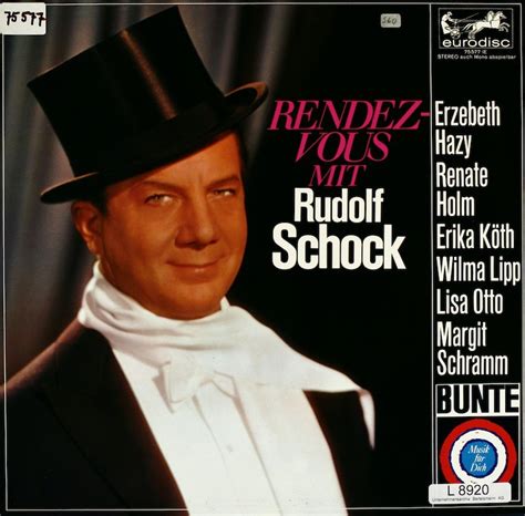 Rudolf Schock. Rendezvous mit Rudolf Schock – Bertelsmann Vinyl Collection