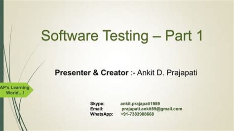 Complete Software Testing Tutorial with Real-Time Images PPT 的图像结果
