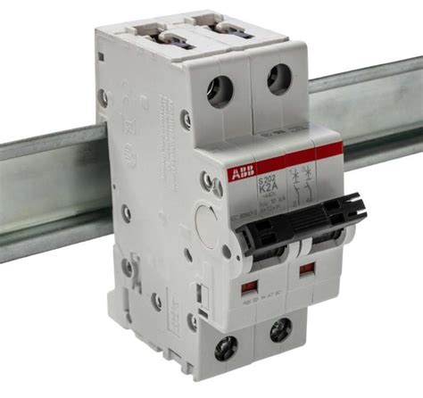 2CDS252001R0277 S202-K2 ABB | ABB System Pro M Compact S200 MCB, 2P, 2A ...