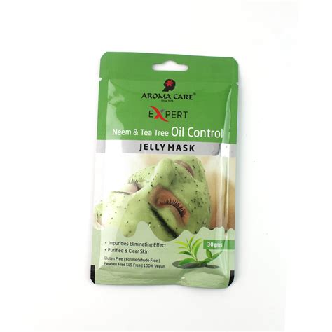 Neem & Tea Tree Jelly Mask – Purifying & Oil Control – Aroma Care