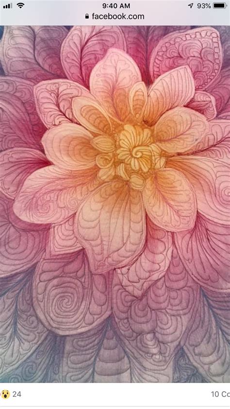 Image result for 3D Flower Quilt Patterns