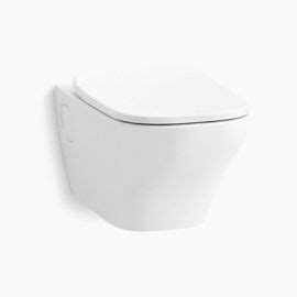 Kohler Apt Wall Hung Toilet with Quiet-Close UF seat cover White(K ...