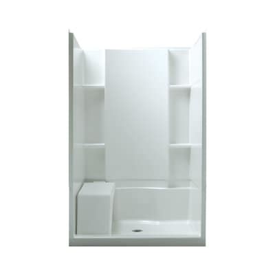 Alcove shower kit Integrated Seat Shower Stalls & Enclosures Near Me at ...