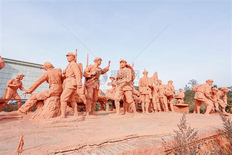 红军长征雕塑群高清图片下载-正版图片501165886-摄图网