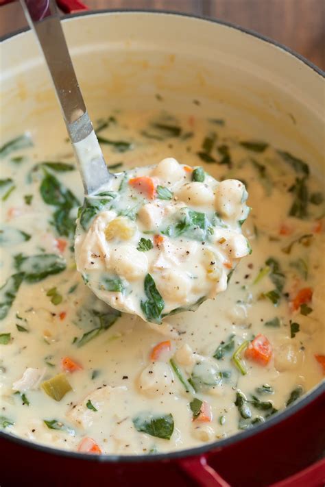 Chicken Gnocchi Soup (Olive Garden Copycat) - Cooking Classy