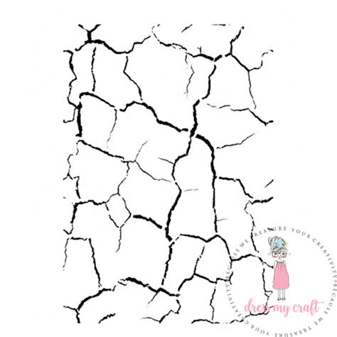 Crackle - Stencil – CRAFTERS CORNER
