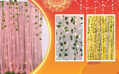 SpecialYou.in Polyester Ganpati Decoration Items For Home Pink Sheer ...