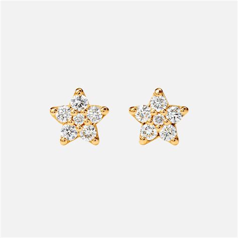 Shooting Stars stud earrings large | Ole Lynggaard
