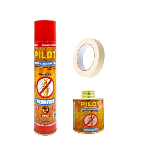 PILOT Eco-Friendly Termite Control Wood Preservative Spray - For Termi ...