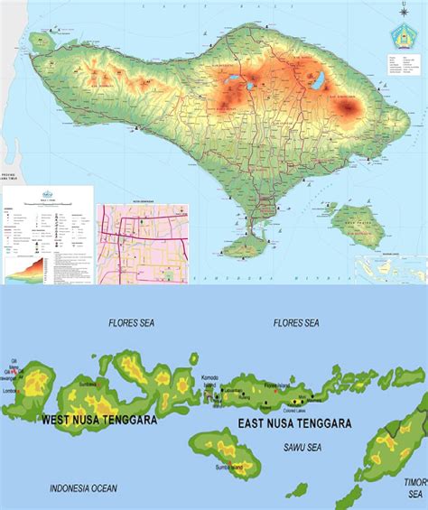 Kondisi Geografis Pulau Bali dan Nusa Tenggara (Luas, Batas, Keadaan Alam) W
