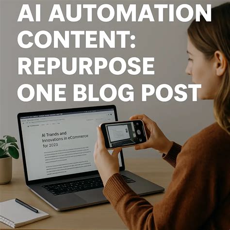 AI Automation Content: Repurpose One Blog Post - SoloCreatorAI
