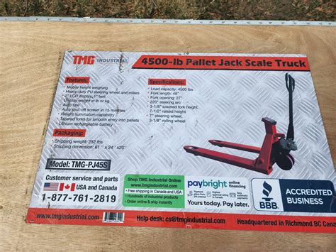 TMG Floor Jack – WEBA | World Equipment Brokers Association LTD.