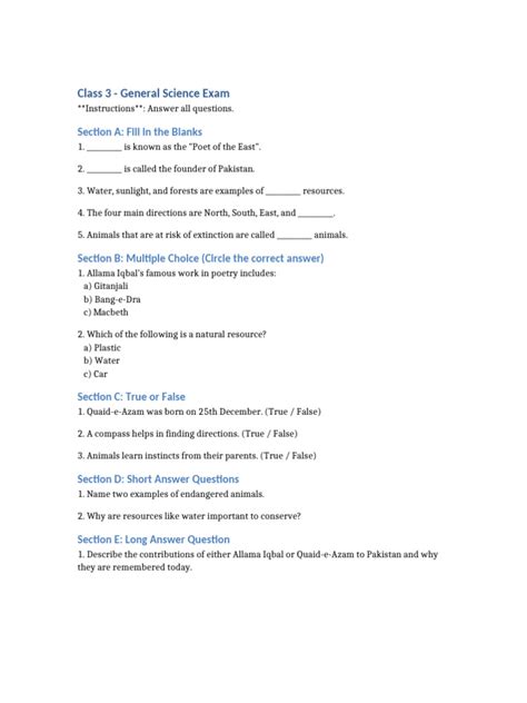 Image result for Class 3 Science Topics