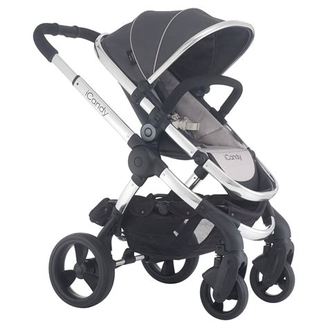 iCandy Peach 3 Pushchair with Chrome Chassis & Truffle Hood