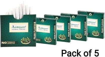 Aarogyam Herbals Tobacco Free and Nicotine Free Cigarette - Paan Masala ...