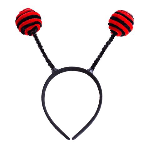1 Pack Antenna Headbands, Lady Bug Costume Hair Bands, Work Well with ...