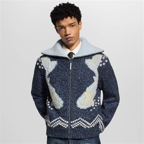 Zippered Knitted Blouson - Men - Ready-to-Wear | LOUIS VUITTON