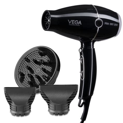 VEGA Professional Pro Dry 1800-2100W Hair Dryer for Men & Women with ...