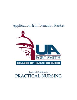 Fillable Online uafs uafs practical nursing form Fax Email Print ...
