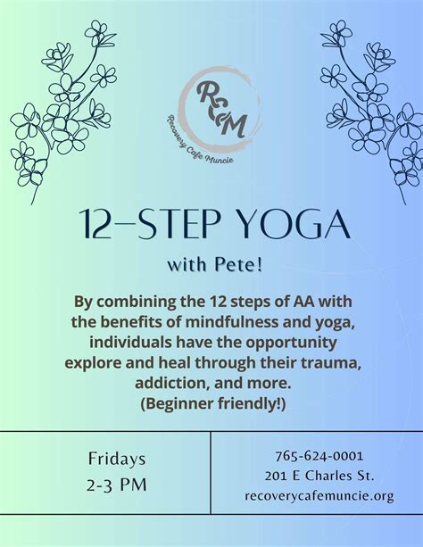 12 Step Yoga , 201 E Charles St, Muncie, IN, United States, Indiana ...