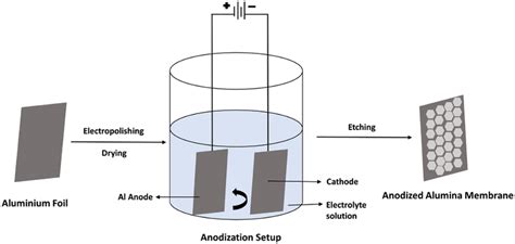Anodization Process Setup Schematic 的图像结果